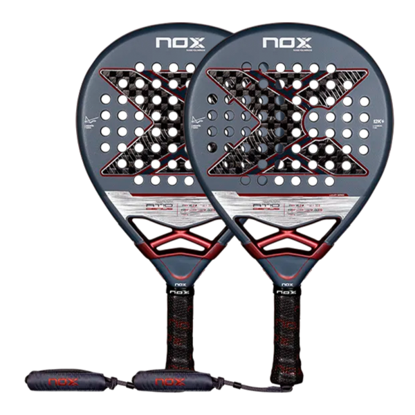 Nox Set da 2 Racchette da Padel - AT10 Genius 12K 2025 Agustín Tapia