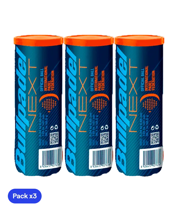 Bullpadel Padel Balls Next (Pack x3)