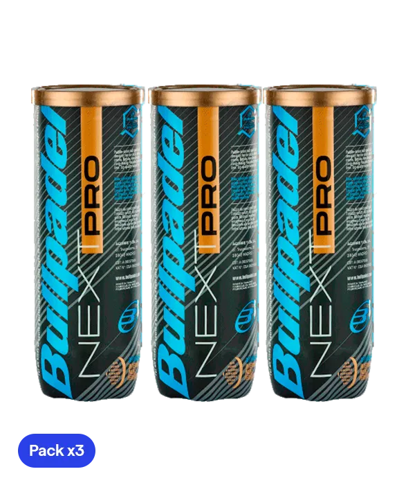 Pelotas Bullpadel Next Pro (Pack x3)