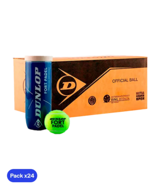 Can Case Dunlop Padel Balls Fort Padel (Pack x24)