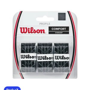 Overgrips Wilson Profile Comfort Black (Pack x3)