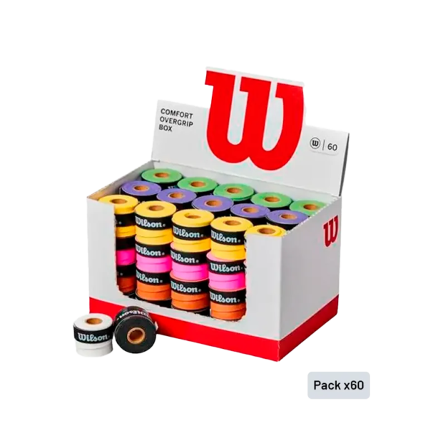 Tambor Overgrips Wilson Lisos Multicolor (x60)