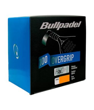 Tambor Overgrips Bullpadel HaC Naranja (x100)