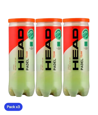 HEAD Padel Balls Padel Team (Pack x3)