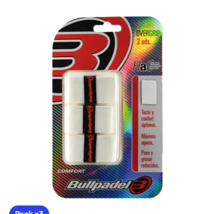 Overgrips Bullpadel GB1200 Comfort White (Pack x3)