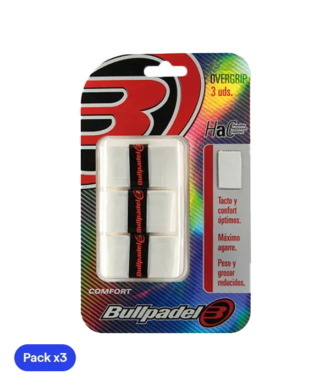 Griffband Bullpadel GB1200 Comfort Weiß (Packung x3)