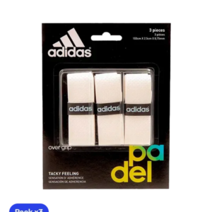 Overgrips Adidas Drilled White (Pack x3)