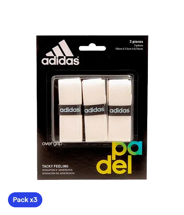 Overgrip Adidas Forato Bianco (Pacchetto x3)