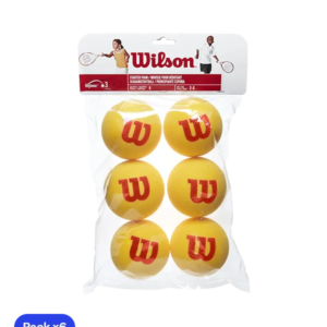 Wilson Padel Balls Tour Foam Tennis (Pack x6)