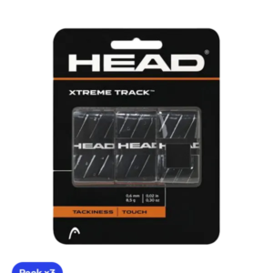Overgrips Head XtremeTrack Black (Pack x3)