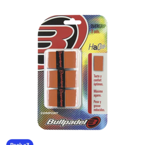 Overgrips Bullpadel GB1200 Comfort Fluor Orange (Pack x3)