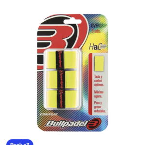 Overgrips Bullpadel GB1200 Comfort Yellow Fluor (Pack x3)