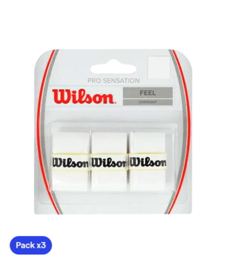 Overgrips Wilson Feel White (Pack x3)