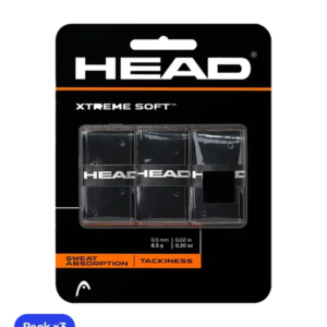 Overgrips Head XtremeSoft Black (Pack x3)