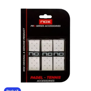 Overgrips Nox Pro Drilled White (Pack x3)