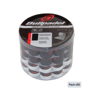 Overgrip Jar Bullpadel GB1201 Perforated Black/White (x50)