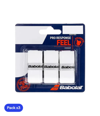 Overgrips Babolat Pro Response Blanco (Pack x3)