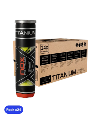 Cajón Pelotas Nox Pro Titanium (x4)(Pack x24)