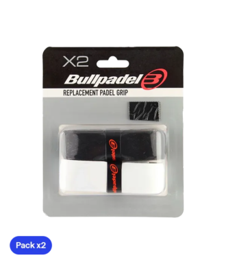 Grips Bullpadel GR-1210 Black and White (Pack x2)