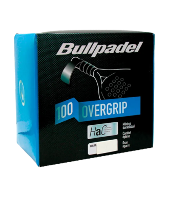 Overgrip Jar Bullpadel HaC White (x100)