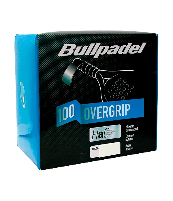 Overgrip Jar Bullpadel HaC White (x100)