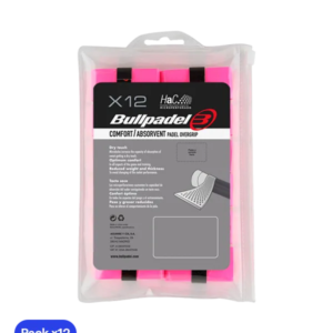 Overgrips Bullpadel GB-1601 Microperforated Pink (Pack x12)