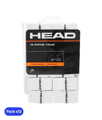 Overgrips Head Prime Tour White (Pack x12)