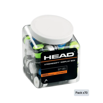 Secchio di Overgrips Head Xtreme Soft Display multicolore (x70)