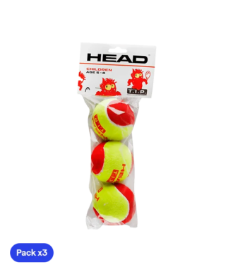 Palline da padel HEAD TIP (Pacchetto x3)