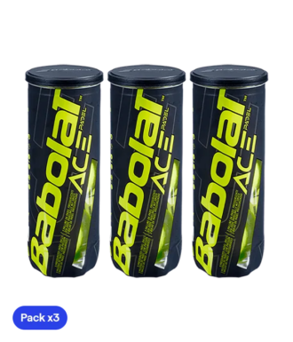 Babolat Padel Balls Ace (Pack x3)