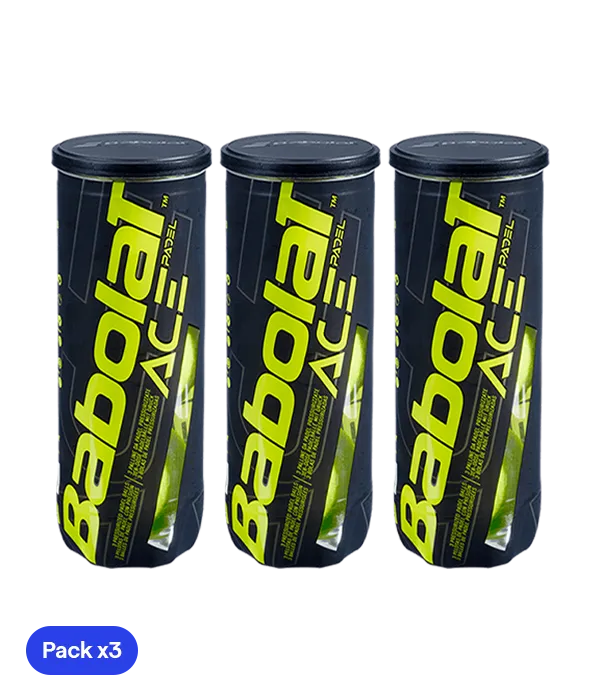 Babolat Padel Balls Ace (Pack x3)