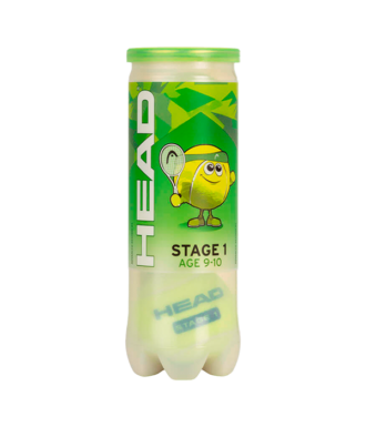 Tubo di palline da padel Head Fase 1 (9/10 anni)