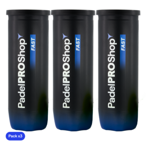 PadelPROShop Padel Balls Fast (Pack x3)