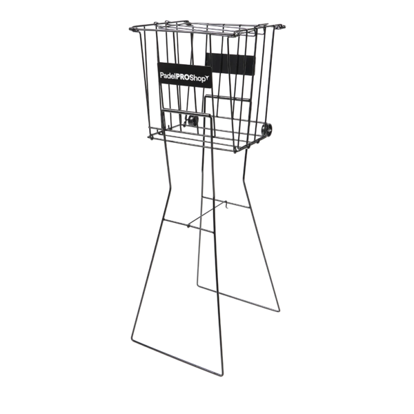 Cesto de Bolas PadelPROShop Metal Negro 2026