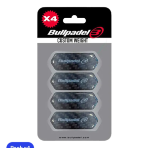 Custom Weight Bullpadel Black (Pack x4)