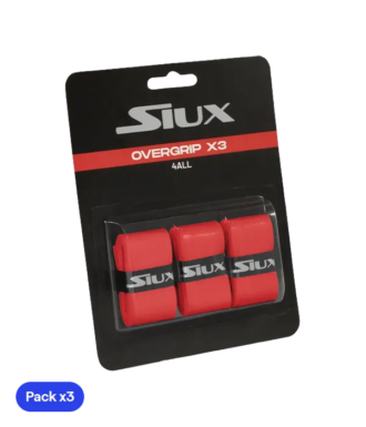 Overgrip Siux Per tutti i rossi (Pacchetto x3)