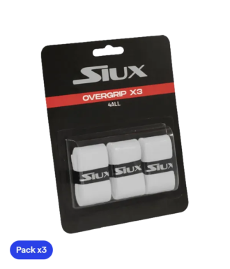 Overgrip Siux Pro Comfort Blanco (Pack x3)