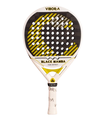 Padel Schläger Vibor-A Black Mamba evo Pro Weiß 2026