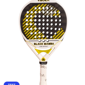 Vibor-A TEST Padel Racket Black Mamba evo Pro White 2026