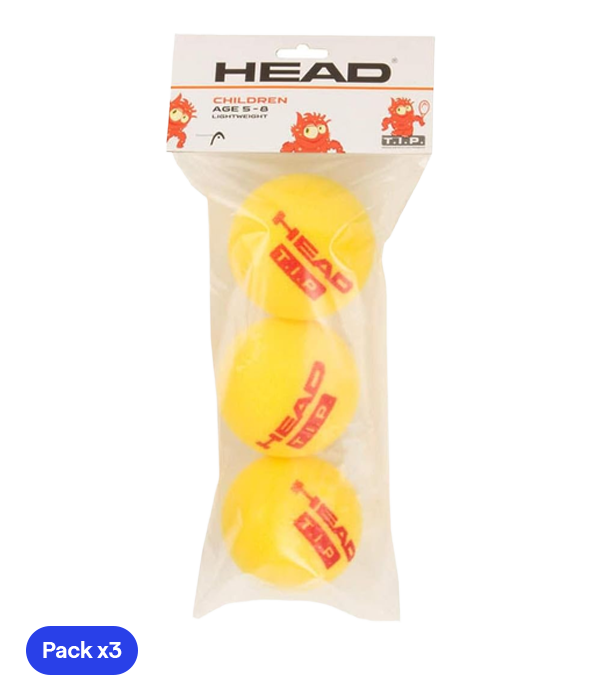 HEAD Padel Balls Soft Foam T.I.P. Lightweight
