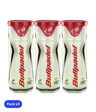 Palline da padel Bullpadel Premium Pro (Pacchetto x3)