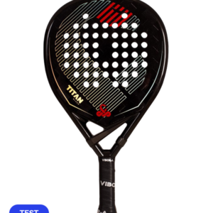 Vibor-A TEST Padel Racket Titan 15K Black 2026