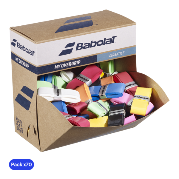 Tambor Overgrips Babolat My Overgrip Versatile Multicolor (x70)