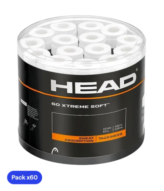 Overgrip Jar Head Xtreme Soft White (x60)