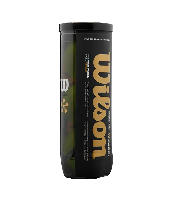 Tubo di palline da padel Wilson Padel Premier Speed