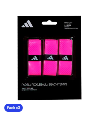 Overgrips Adidas Perforado Rosa (Pack x3)