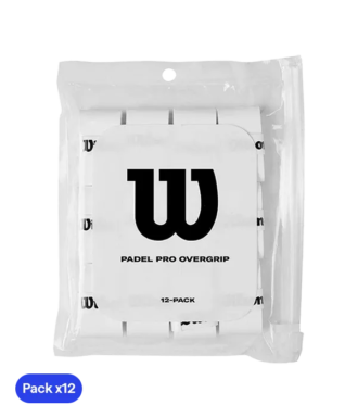 Overgrips Wilson Padel Pro Blanco (Pack x12)