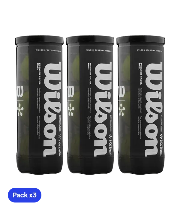 Palline da padel Wilson Padel Premier (Pacchetto x3)