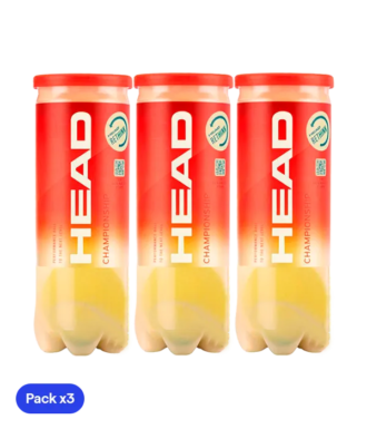 HEAD Padelbälle Championship (Packung x3)