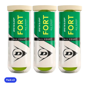 Dunlop Padel Balls Fort All Court (Pack x3)
